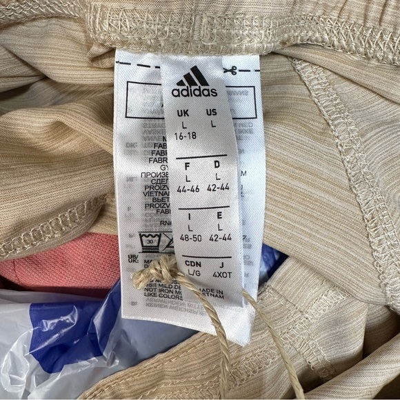 NWT Adidas Brown/Tan Athletic Shorts Size Large - Picture 8 of 11